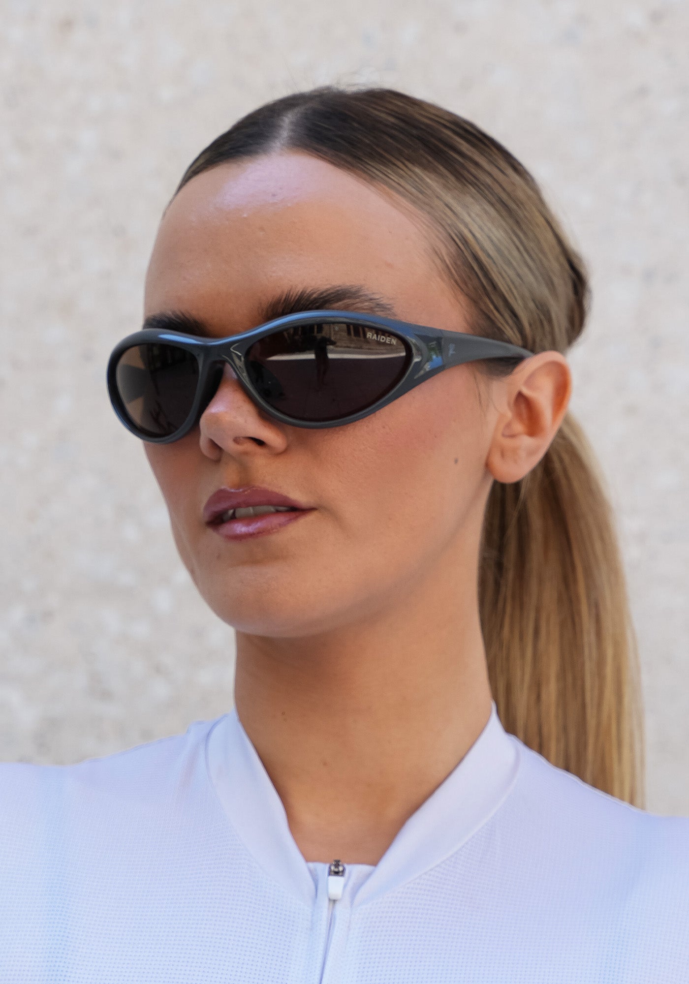 Sportbrille RAIDEN "R196" Dark Gray Amber