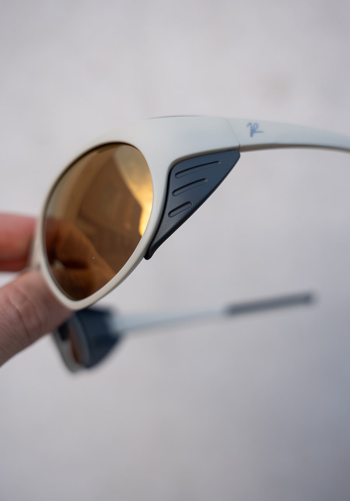 Sportbrille RAIDEN "R77" Sand Retro Gold