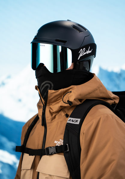 Skibrille RAIDEN "Cylindrical" mit Wechselglas - Ice Blue