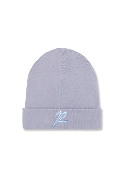 Sustainable Beanie "The R" Light Lilac