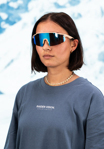 RAIDEN T-Shirt "THIS AND I'M OKAY" WINTERSPORT (OVERSIZED FIT)