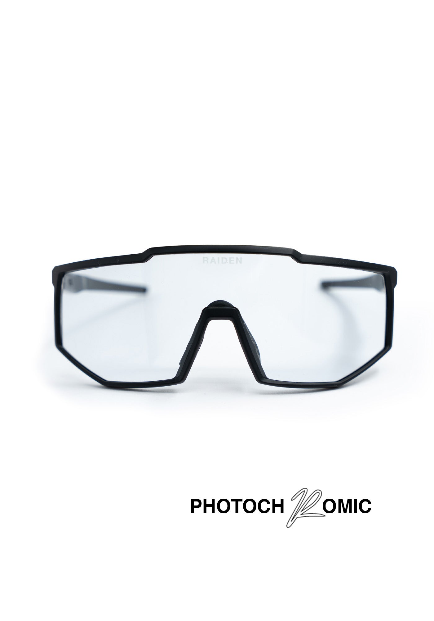 RAIDEN Sportbrille R8 Photochromic Black / Clear to Black – Vorderansicht