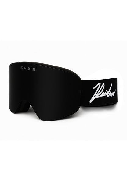 Skibrille RAIDEN "Cylindrical" mit Wechselglas | All Black