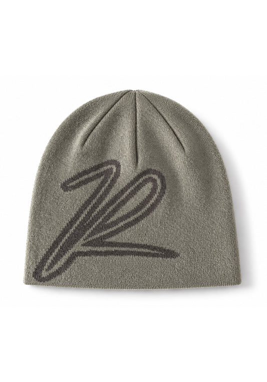 Two Ways Beanie - Off Gray