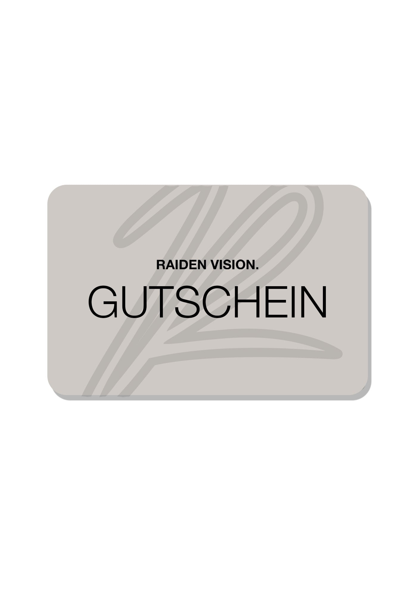 Raiden Vision Gutschein/ Gift Card