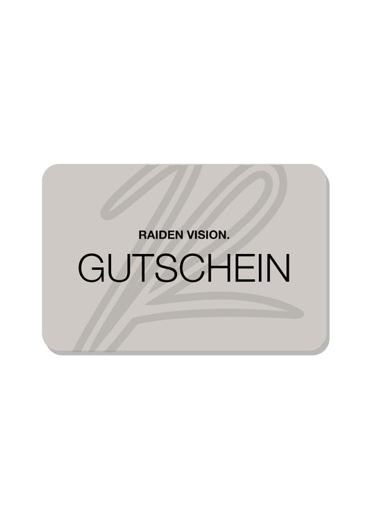 Raiden Vision Gutschein/ Gift Card