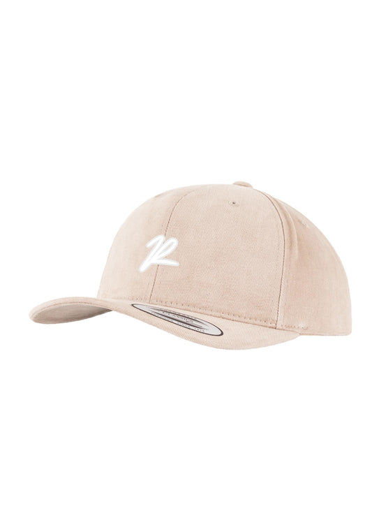 Snapback "THE R" Beige